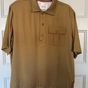 Scotch & Soda Men's Tan Popover